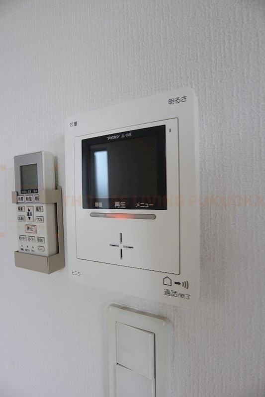 CB二日市ラヴィエ セキュリティ面も安心のＴＶモニターホン