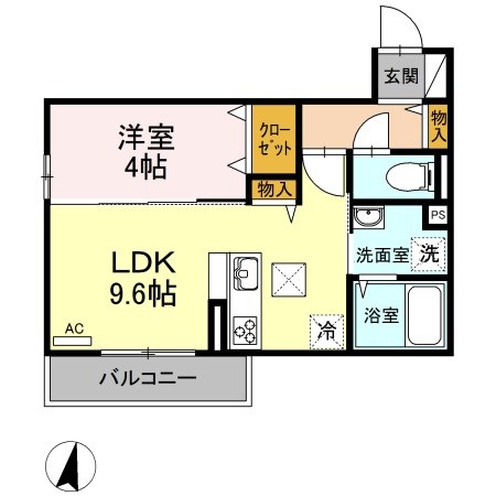 D-roomグランシャリオ 間取り