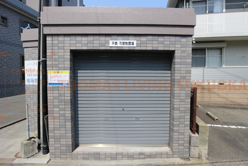 アネックスけやき通り 敷地内ごみ置き場　筑紫野市・太宰府市の賃貸物件はトーマスリビング二日市店