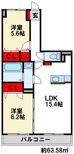 ステラ23 間取り図