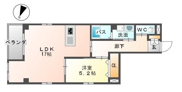 アーバンブルー藤 間取り