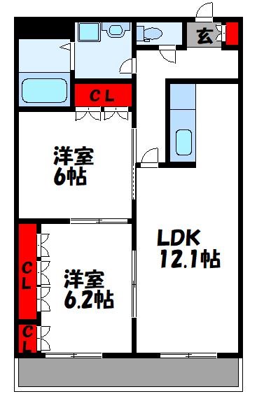 コリーナベルデⅢ 古賀市・新宮町・福津市でお部屋を探される際は、トーマスリビングへお気軽にご相談ください。
