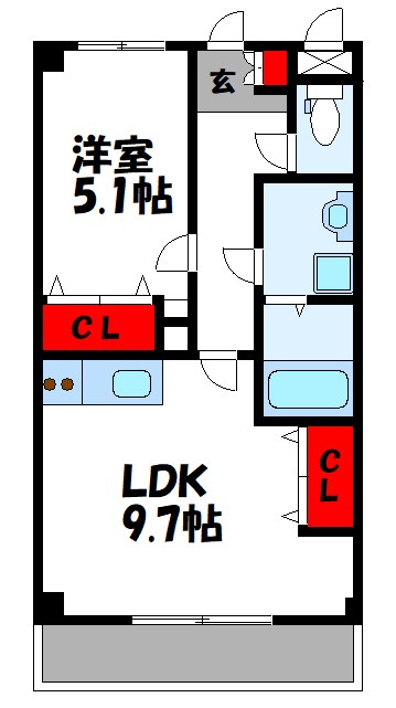 パルコート12 間取り