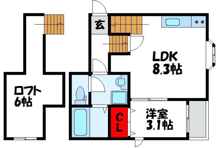 グランメゾン福間 間取