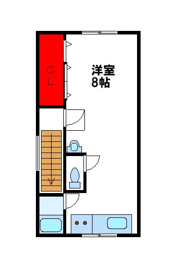 中央6丁目アパート 間取り