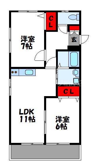 セピアコート片峰 間取り