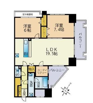 ヴィオラ薬院 間取り