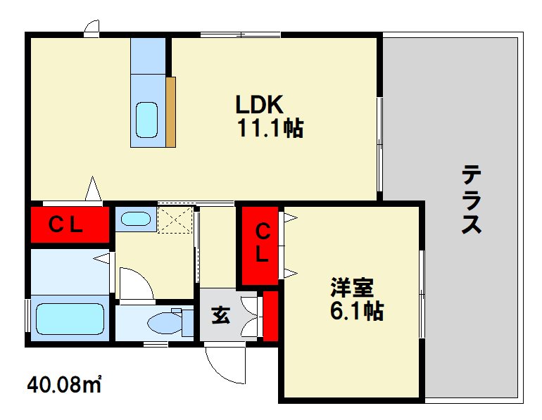 シャーメゾンGG 間取図