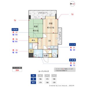 アークヴィラ大濠西 間取り