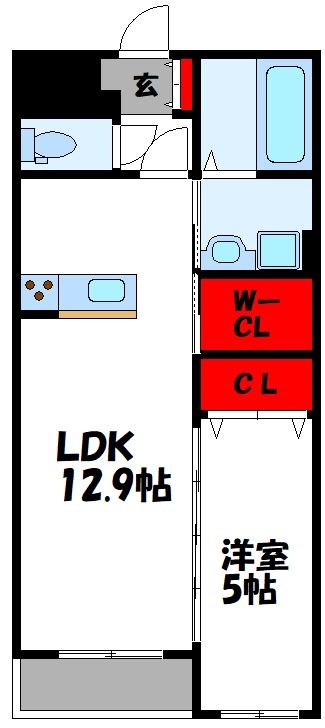 グランドゥール立岩 間取り
