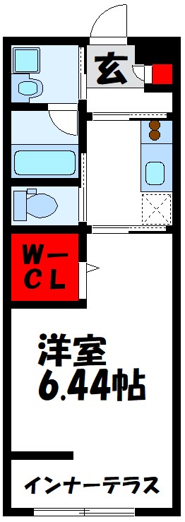 ロイヤルハウス学園前 間取り
