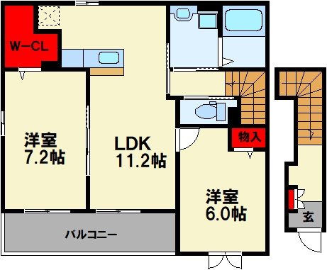 グランベルワダⅡ お部屋探しは、地域に詳しい当店へ。