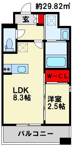 アルティザ春日原駅前マークス 間取り