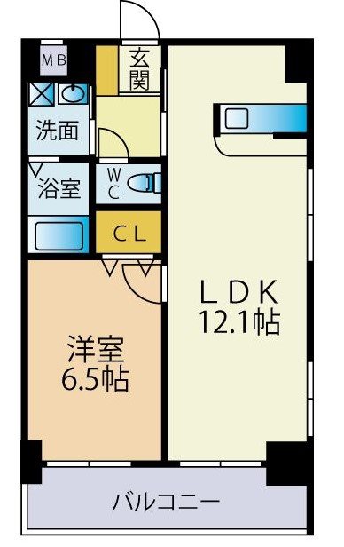 アイヴェール平尾 間取り