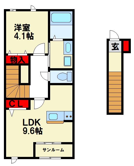 コンフォルト・C  間取り