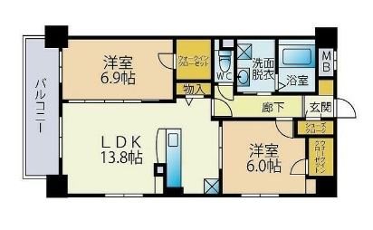 カメリアビルⅡ 間取り