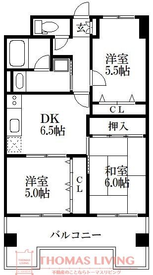 ロワールマンション青葉WEST 間取り