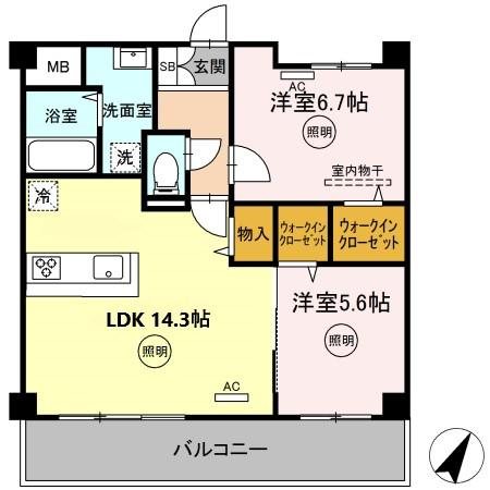 Casa Felice 間取り