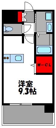 エンクレスト香椎駅前 間取り