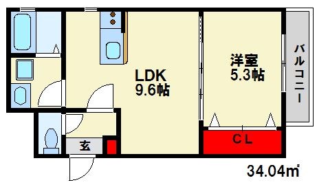 Clartevilla博多南（クラルテヴィラ）  間取り図　※現状優先