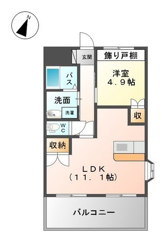 クレストール絆 間取り