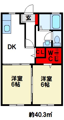 シャーメゾンミズキ 間取り