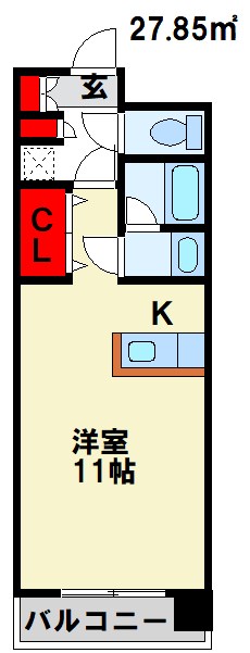 J･WAVE都府楼 間取り