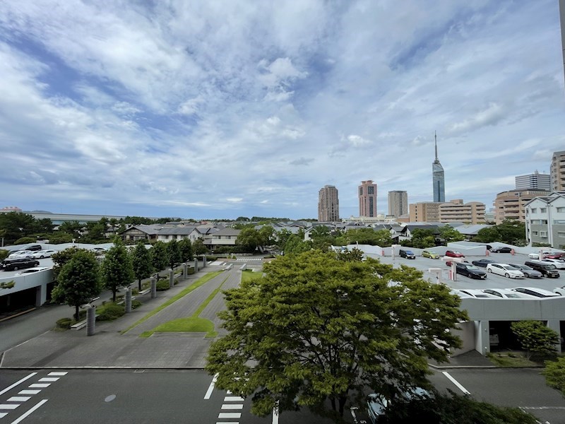 シーサイドももちクリスタージュ壱番館 ベランダ