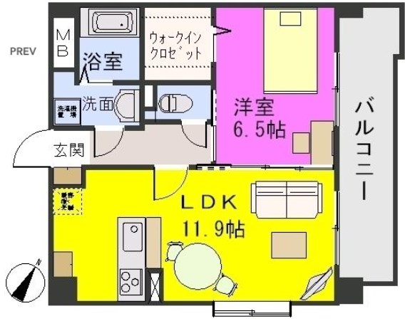 グランドゥール27 間取
