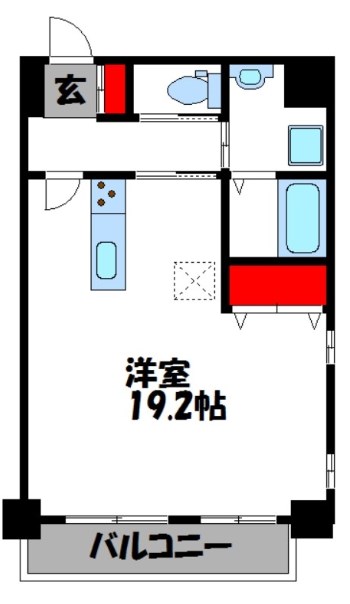 エスズイン日蒔野 間取図