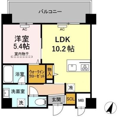 グランデール博多 間取り