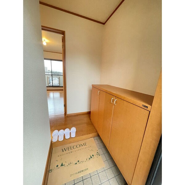 ソレアード笹丘 玄関