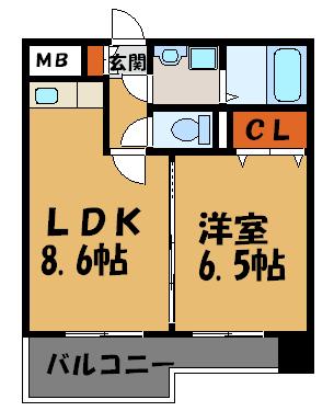 クラシカル大手門 間取り