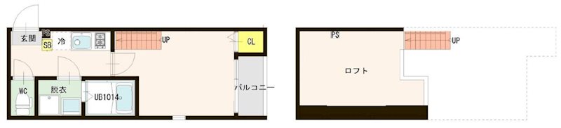 ハーモニーテラス賀茂 間取り