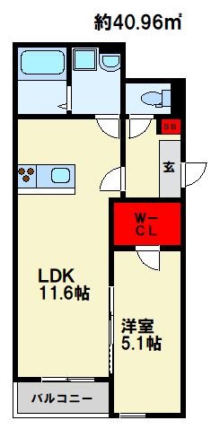 日の出町4丁目AP(仮) 間取り　※現状優先