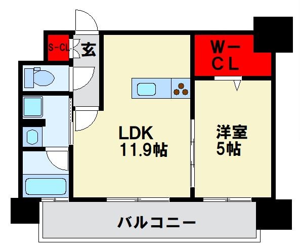 ラフィーネ博多南 間取り