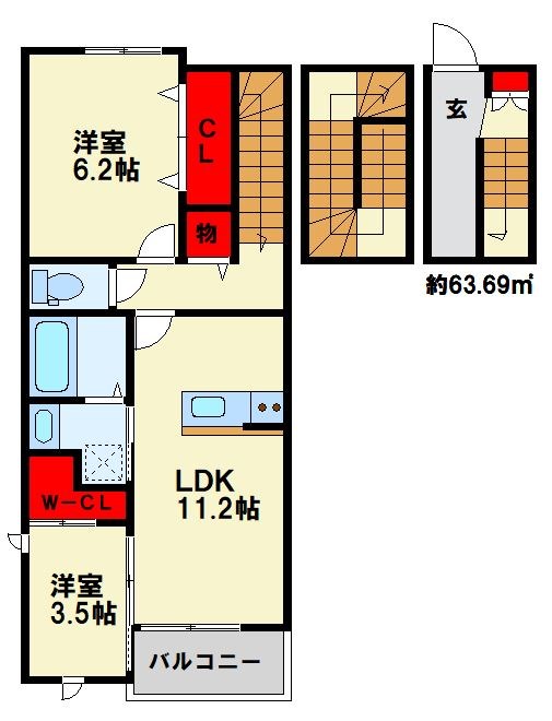 カンポドーロ 間取り