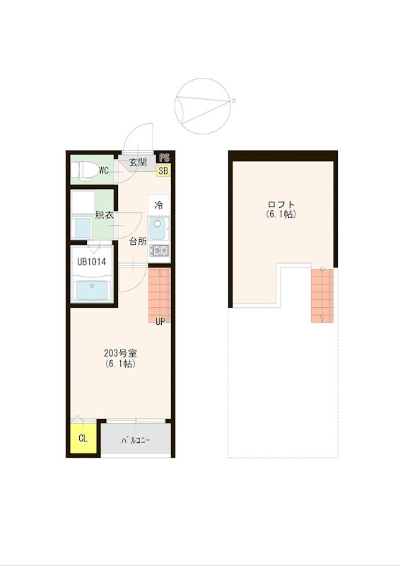 Victoria 間取り
