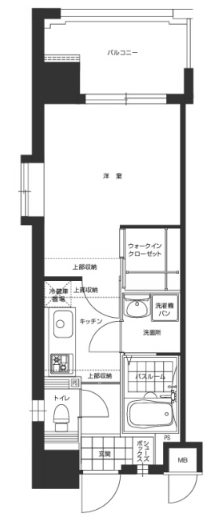 エンクレスト博多駅東 間取り図です
