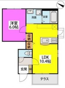 メゾン・モンクレア 間取り