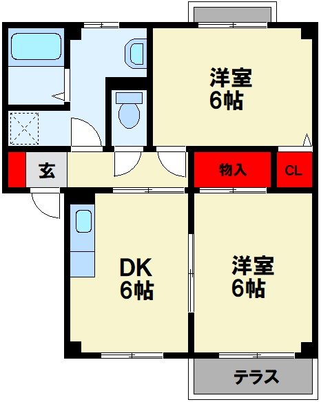サニーコート C 間取り