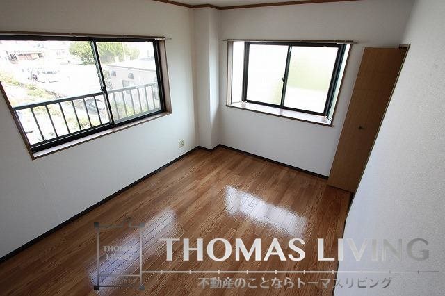 サニーコート C 大容量の収納があるお部屋です。
