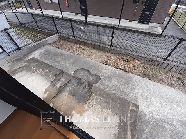 サンシャインハイツ B棟 ベランダ
