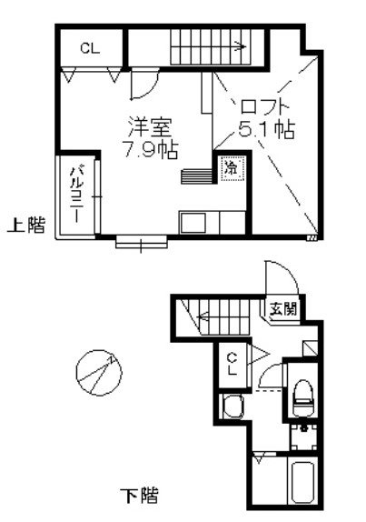ペガーダ千早 間取