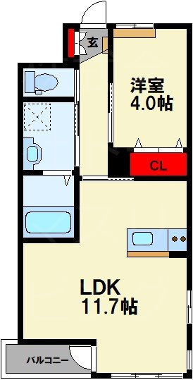 プログレス  間取り