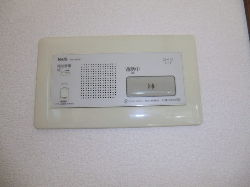 シャーメゾン20 インターホン 別号室参考写真