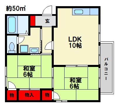 エイミー春日 間取図　※現状優先