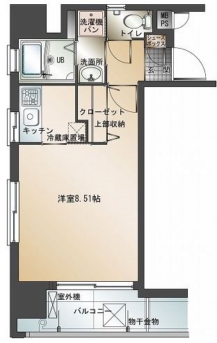 エンクレスト博多駅前Ⅱ 間取