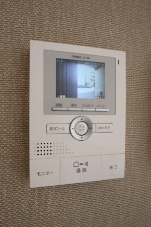 Ｄ-room南福岡Ⅲ モニター付きインターホン　※別号室参考写真