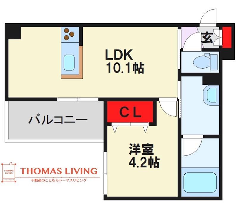 GRAN那珂 間取り